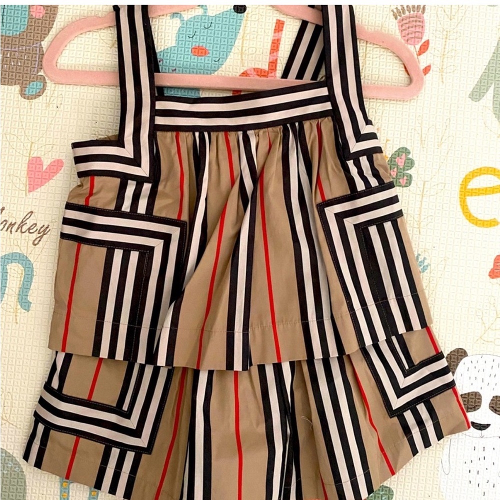 Burberry Striped Kids Romper